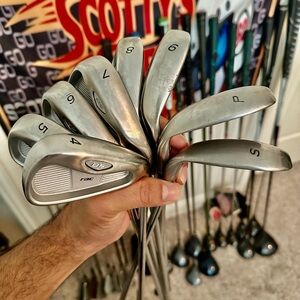 Taylormade RAC OS Iron Set 4-SW Reg Flex T-Step Ultralight Shaft RH